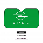 OPEL LOGO Auto P&auml;ikesekaitsekardinad 130x70cm Auto P&auml;ikesekaitse Tuuleklaasi Kate UV Kaitse Autode P&auml;ikesekaitse Visori Lisatarvikud 130x70cm