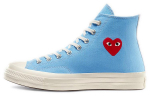 Chuck 70 Comme des Gar&ccedil;ons Play x Chuck 70 Converse High 'Bright Blue' 168300C 35