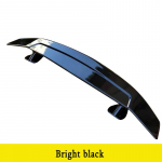 BMW Toyota Honda Kia Hyundai Opel Mazda VW Tuuninguks Auto Stiiliks Universaalne 5D S&uuml;sinikkiust Spoileritiivad DIY &Uuml;mberehitus Pagasiruumikaas B-Bright black