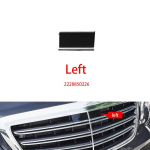 Mercedes Benz S-klass W222 esikaitseraua iluv&otilde;re v&auml;ike kate esikaitseraua radiaatoriv&otilde;re kaamera kate klappkate LEFT