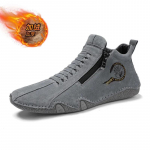 Uued Meeste Ankle Boots Mood Pehme Tald K&otilde;rged Tossud Meeste Kingad V&auml;litingimustes Mitmek&uuml;lgsed Mokassiinid Mugavad Vabaaja Jalutusk&auml;igukingad 38
