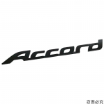 ABS Auto 3D Embleem M&auml;rk Kleebis Honda Accordile Tagumine Pagasiruumi T&auml;hekleepsud Decals Autotarvikud Auto Disain matt must v&auml;rv