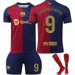 Barcelona Lewandowski Laste Spordi Jalgpallis&auml;rk, Pol&uuml;ester, 130-140 cm, Mitmev&auml;rviline 100-110 CM mitmev&auml;rviline