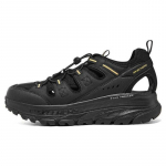 Skechers D'Lux Trekker Sandaal Meestele Veoj&otilde;ud Toetus Hingav Tagasil&ouml;&ouml;k V&auml;litingimustes Veekindlad Kingad Must Kollane 237581-BKYL 41