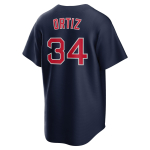 Meeste &otilde;mmeldud pesapallivormid T&uuml;hjad versioonid 35 Garrett Crochet 19 Roman Anthony 34 David Ortiz 16 Jarren Duran S-3XL jersey&M