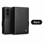 Samsung Galaxy Z Fold8 Fold 8 Ultra NAPPA Ehtne Nahk MagSafe Magnetiline Klapp-&uuml;mbris Luksuslik &Auml;riline Veisenahast Telefonikate Galaxy Z Fold 8 must
