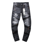 RogueWave Sinised Rebitud Teksad High Street Vabaaja P&uuml;ksid 34