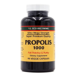 Farms Propolis YS Eco Mesilaspropolis 1000mg 90 tabletti (Taimsed kapslid) 90 taimekapslit (C) 1 tk