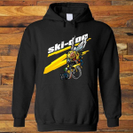 kapuutsiga dressipluus-Vabaaja pullover-dressipluus Ski-Doo lumet&otilde;ukerattad Lumet&otilde;ukerattad S&otilde;iduk Must S kuni 3XL L