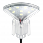 USB-akvaariumi LED ventilaatorikujuline klambrilamp 8 tk High Light SMD5730 LED-i kalapaagi valge valgusega