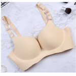 Sexy Deep V Low Cut Push Up Naiste pesu Rinnahoidja Seljata aluspesu Seksikad rinnahoidjad 75C