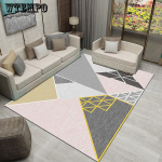 Moodne lihtsus vaip elutuppa magamistoa geomeetrilise mustriga vaibad libisemiskindlad 80cm*160cm