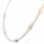 Les Tr&eacute;sors De Lily [G1797] - Collier Plaqu&eacute; Or 'Carmen' kuld