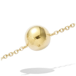Les Tr&eacute;sors De Lily [H5481] - Bracelet Plaqu&eacute; Or 'Billes' dor&eacute; - 8 mm kuld