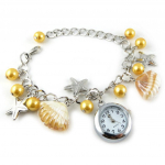 Les Tr&eacute;sors De Lily [K8917] - Montre bracelet 'Scarlett' jaune kollane