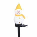 P&auml;ikeseenergia j&otilde;ulude lumememm maapinnaga sisestuslamp &otilde;ues aiakaunistuseks maastiku LED murulamp kollane