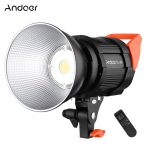 Andoer DL-80 80W Video Fookusvalgusti 5600K P&auml;evavalgus Dimmeldav COB LED Videovalgusti CRI 95+ Bowensi kinnitus UK Plug