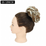 MERISIHAIR juuksepikendused elastsed juuksed G s&uuml;nteetilised juuksepaelad lokkis juuksed HairUpdo Donuts Must pruun kuldne parukas naistele