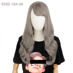 XINRANi pikad lainelised parukad mustanahalistele naistele afroameerika s&uuml;nteetilised juuksed roosad pruunid parukad tukkidega kuumakindel parukas