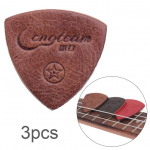 3 tk 3 mm nahast ukulele kirkad lehmanahast p&ouml;idlakorki