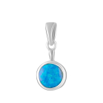 Opaaliga h&otilde;beripats 0,763 ct (2081814)