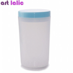 Professionaalne Candy Color k&auml;ep&auml;rane hoidik akr&uuml;&uuml;lpliiatsi puhastustass pesuvee mahuti tass k&uuml;&uuml;nte kunsti pintslipoti t&ouml;&ouml;riista k&uuml;&uuml;ned sinine