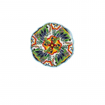 Keraamiline taldrik Bohemian Taldrik Home Creative Western Taldrik Steak Taldrik Riisitaldrik Dekoratiivne Taldrik Glasuur Alus 8