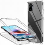 360&deg; kogu keha kaitse l&auml;bipaistvast pehmest silikoonist TPU korpuse kate iPhone'i Samsung Huawei Xiaomi OPPO jaoks Samsung Galaxy A12