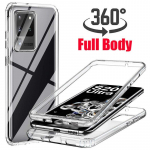 360 kogu korpusega &uuml;mbris Samsung Galaxy A55 A35 A56 A36 A25 A15 A54 A34 A24 A14 A05 A05S S25S24 S23 FE S22 S21 Ultra A73 A53 l&auml;bipaistvate telefoni&uuml;mbriste jaoks Samsung Galaxy S22 Ultra