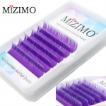 MIZIMO segav&auml;rvilised &uuml;hev&auml;rvilised kunstripsmed, loomulik pikendus, silmameik, dramaatilised ripsmed. 0.07mm--C--8mm