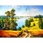 5D DIY teemantmaal S&uuml;gismaastik Teemanttikandid Ristpistes Rhinestone Mosaiic Maal Full Round 20x30CM