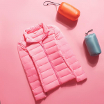 Naiste talvekrae &uuml;hev&auml;rviline pikkade varrukatega &otilde;huke, kerge vabaaja sulejope S-7XL 3XL