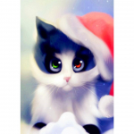 5D DIY Teemantmaali Loom Kass Rhinestone Ristpistes Komplekt t&auml;is Teemanttikandid Kingi Mosaiik Kodukaunistuse Kunstpilt Full Round 20x30CM