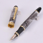Uus saabunud Jinhao X450 Luxury Dazzle Blue t&auml;itesulepea Kvaliteetsed metallist tindipliiatsid kontoritarvete koolitarvete jaoks