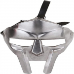 Rooma gladiaatorimask hullu kaabakas Viking terasest h&otilde;bedast soomust koopia keskaegne
