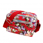 Uusim moe lilleprindiga naiste l&otilde;uend, ruudukujuline Crossbody &otilde;lakott punane