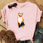 Cat Pet Tee Top moodne T-s&auml;rk 90ndate Sweet Lovely Style Trend Armsad Riietus Vabaaja l&uuml;hikeste varrukatega naiste prinditud naiste graafiline T-s&auml;rk S