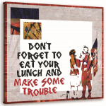 L&otilde;uenditr&uuml;kk Banksy Modern Street Art 30x30 hall v&auml;rv