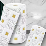 10m 3D isekleepuv tapeet pidev veekindel telliskiviseina kleebised elutuba magamistuba lastetuba kodukaunistus 70CMX5M