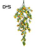 Pikk kasutusiga Kunstlik viinapuu Kastmisvaba Erksad seinale riputatavad kunstlikud taimeviinapuud kollane