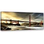 L&otilde;uenditr&uuml;kk New York Brooklyni sild 90x30 hall v&auml;rv