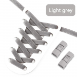 NR.8 1 paar lamedaid kingapaelu Ilma sidemeteta tossudele Elastsed kingapaelad Lamedad ruudulise koega Laisad kingapaelad Aksessuaarid Unisex 100cm helehall v&auml;rv