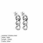 1 Paar Vintage Earrings Stud Ebatavalised k&otilde;rvar&otilde;ngad Ehted ZPG kuld