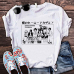 My Hero Academia Bakugou Graafiline T-s&auml;rk Meeste Todoroki Boku No Hero Academia T-s&auml;rk 90ndate Anime Himiko Toga T-s&auml;rk T-s&auml;rk M