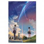 Teie nimi Jaapani mangafilmi plakat Animefilmi l&otilde;uendimaal Seinakunst Lihtne animatsiooniplakat Kodukaunistuse pilt 21x30 No Frame