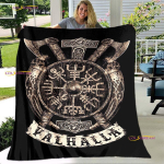 Viikingid Vana-Skandinaavia ruunid kirved 3D Pehme tekk Kerge flanelltekk piknikutekk 150x200cm