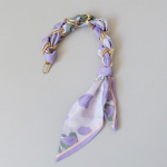 Uus mood kevadtalv naiste k&auml;ekoti tarvikute osa ketid eemaldatavad asendused Red Dot siidist armas rihmaga naiste isetegemise kett 30CM sinine