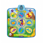 Tantsumatt, elektrooniline valgustus Tantsupadi muusikalised m&auml;ngumatid Tantsup&otilde;randa m&auml;ngumatt M&auml;nguasjad 5 m&auml;ngurežiimiga (39,4x34 tolli) t&uuml;drukutele ja poistele vanuses 3+ 100x86.5cm sinine