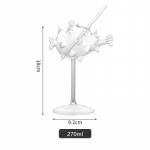 Puffer Fish Cocktail Goblet Ameerika stiilis baar isikup&auml;rastatud veinitops Prickly Globefish Molecular Margaret segatud joogiklaasid Puffer Fish Glass 270ml