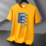 Meeste mood L&uuml;hikeste varrukatega T-s&auml;rk Pure Cotton Tee S-6XL S heleroheline v&auml;rv